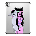 LIVE FOR MY CAT | iPad Pro 13-inch (M4/M5) / iPad Impact Case / Black | Image 1