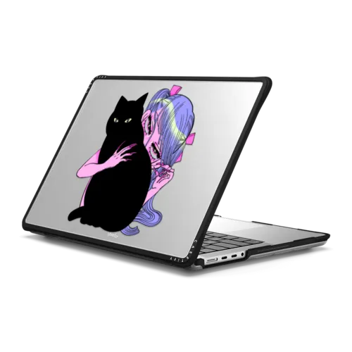 MY PRECIOUS MONSTER | MacBook Pro 14-inch (M1 - M5) / MacBook Impact Case / Black | Image 1