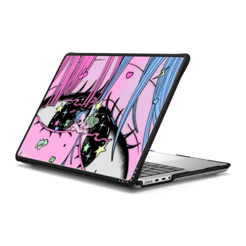 TELEPATHY | MacBook Pro 14-inch (M1 - M5) / MacBook Impact Case / Black | Image 1