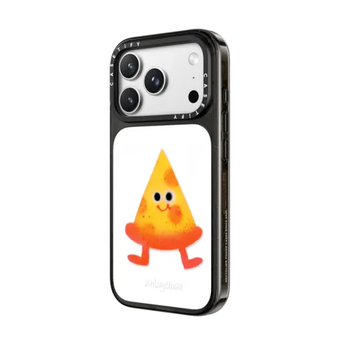 Soft Pizza Slice | iPhone 18 Pro Max / Impact Case MagSafe Compatible - Glossy / Glossy Black | Image 2