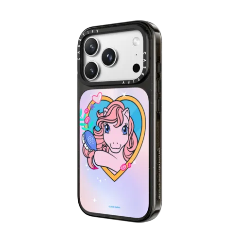 My Little Pony Custom Name Phone Case - Candy | iPhone 18 Pro Max / Impact Case MagSafe Compatible - Glossy / Glossy Black | Image 2