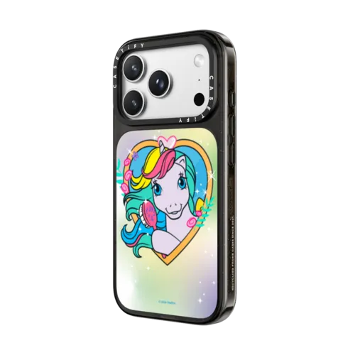 My Little Pony Custom Name Phone Case - Windy | iPhone 18 Pro Max / Impact Case MagSafe Compatible - Glossy / Glossy Black | Image 2