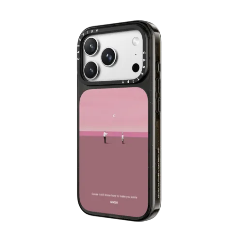 Cause I still know how to make you smile | iPhone 18 Pro Max / Impact Case MagSafe Compatible - Glossy / Glossy Black | Image 2