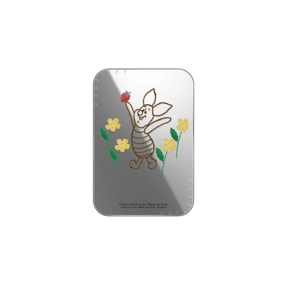 Winnie The Pooh & Friends Embroidered Custom Snappy Cardholder Stand - Piglet