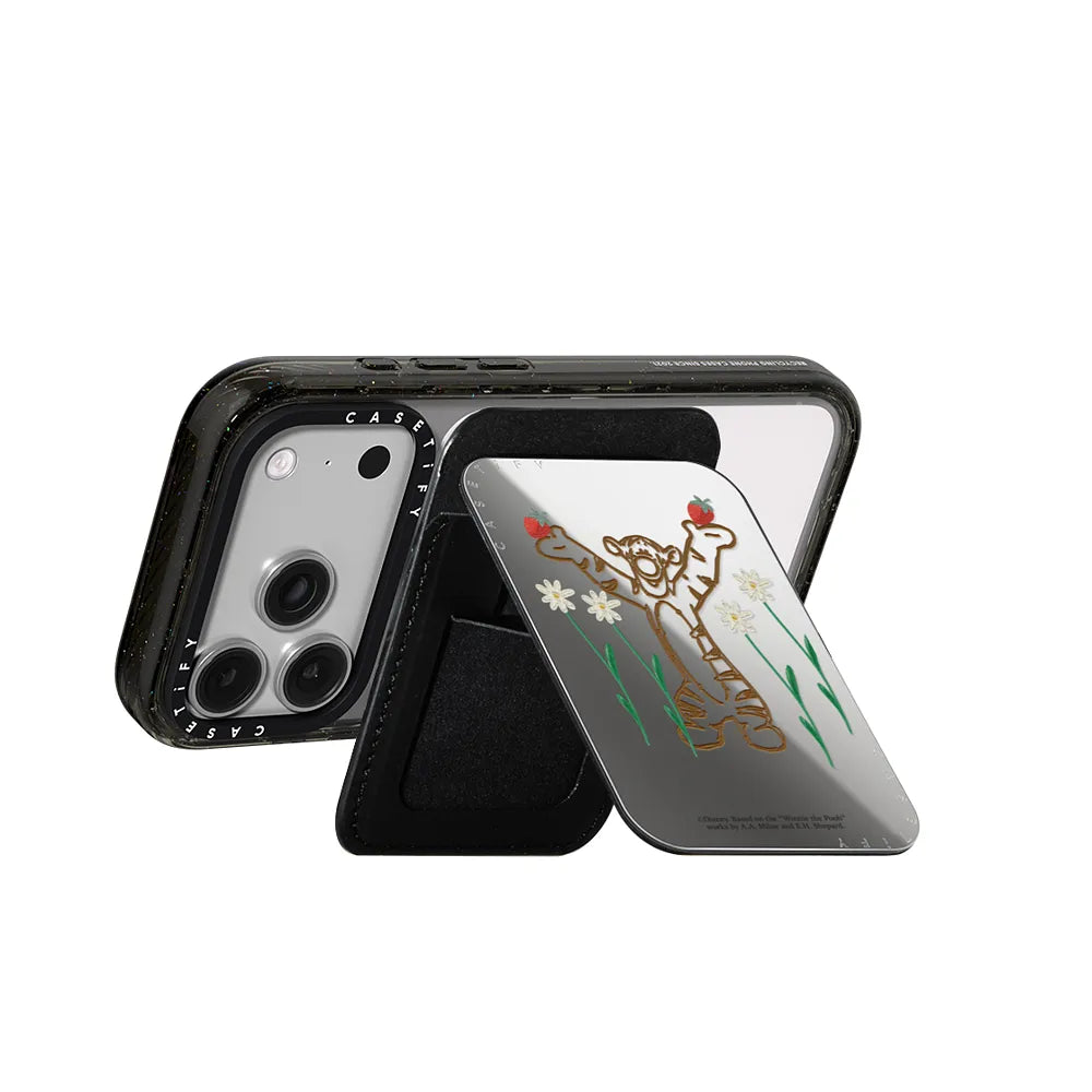 Winnie The Pooh & Friends Embroidered Custom Snappy Cardholder Stand - Tigger