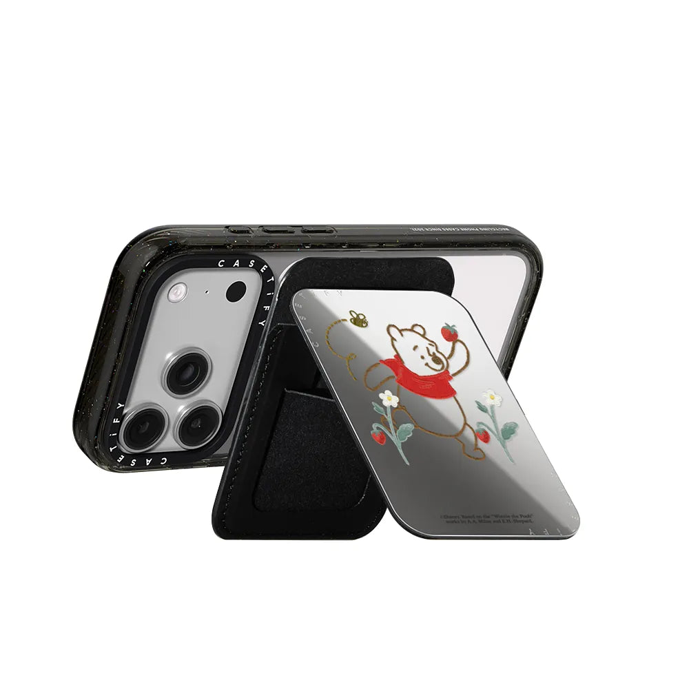 Winnie The Pooh & Friends Embroidered Custom Snappy Cardholder Stand - Winnie The Pooh