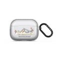 Winnie The Pooh & Friends Walk Along Together Earbuds Case | AirPods Pro 3 / Earbuds Impact Case / Frost | Image 1