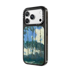 Poplars on the Epte Phone Case | iPhone 18 Pro Max / Impact Case MagSafe Compatible - Glossy / Glossy Black | Image 2
