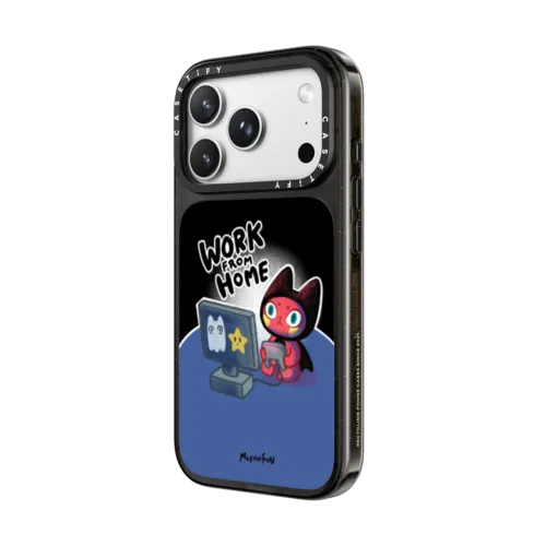 WFH | iPhone 18 Pro Max / Impact Case MagSafe Compatible - Glossy / Glossy Black | Image 2