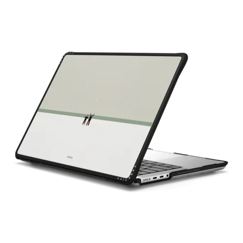 You go, I go | MacBook Pro 14-inch (M1 - M5) / MacBook Impact Case / Black | Image 1