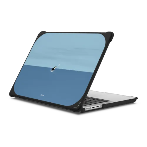 Glad to see you again | MacBook Pro 14-inch (M1 - M5) / MacBook Bounce Case / Black | Image 1