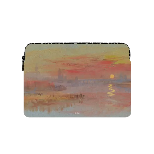 The Scarlet Sunset Laptop Sleeve | Large (16") / Impact Laptop Sleeve / Multicolor | Image 1