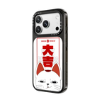 DAN DA DAN Turbo Granny Fortune Kuji Phone Case - CHEEKY | iPhone 18 Pro Max / Impact Case MagSafe Compatible - Glossy / Glossy Black | Image 2