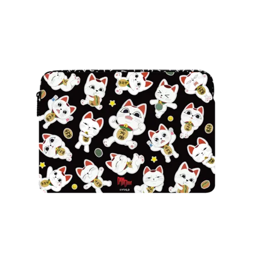 DAN DA DAN Turbo Granny Medley Pattern Laptop Sleeve | Large (16") / Impact Laptop Sleeve / Multicolor | Image 1