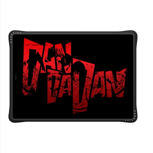 DAN DA DAN Logo Laptop Case | MacBook Pro 14-inch (M1 - M5) / MacBook Impact Case / Black | Image 2