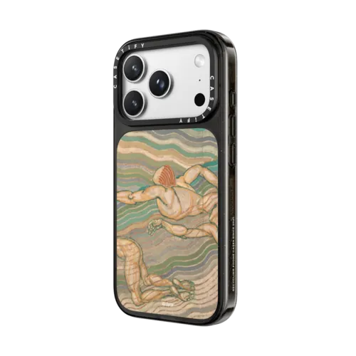 Bathing Phone Case | iPhone 18 Pro Max / Impact Case MagSafe Compatible - Glossy / Glossy Black | Image 2