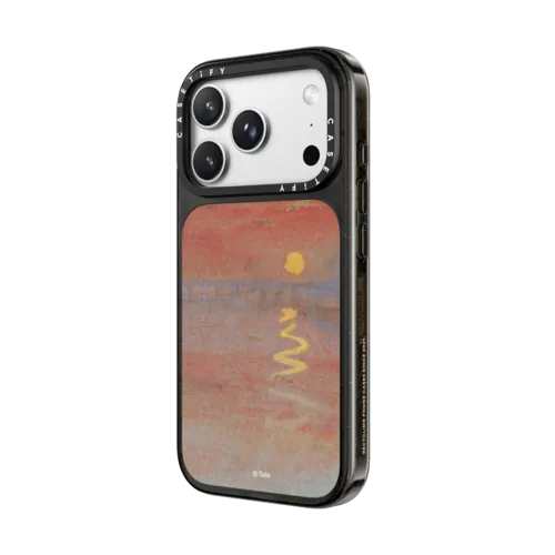 The Scarlet Sunset Phone Case | iPhone 18 Pro Max / Impact Case MagSafe Compatible - Glossy / Glossy Black | Image 2