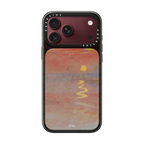 The Scarlet Sunset Phone Case | iPhone 18 Pro Max / Impact Case MagSafe Compatible - Glossy / Glossy Black | Image 1