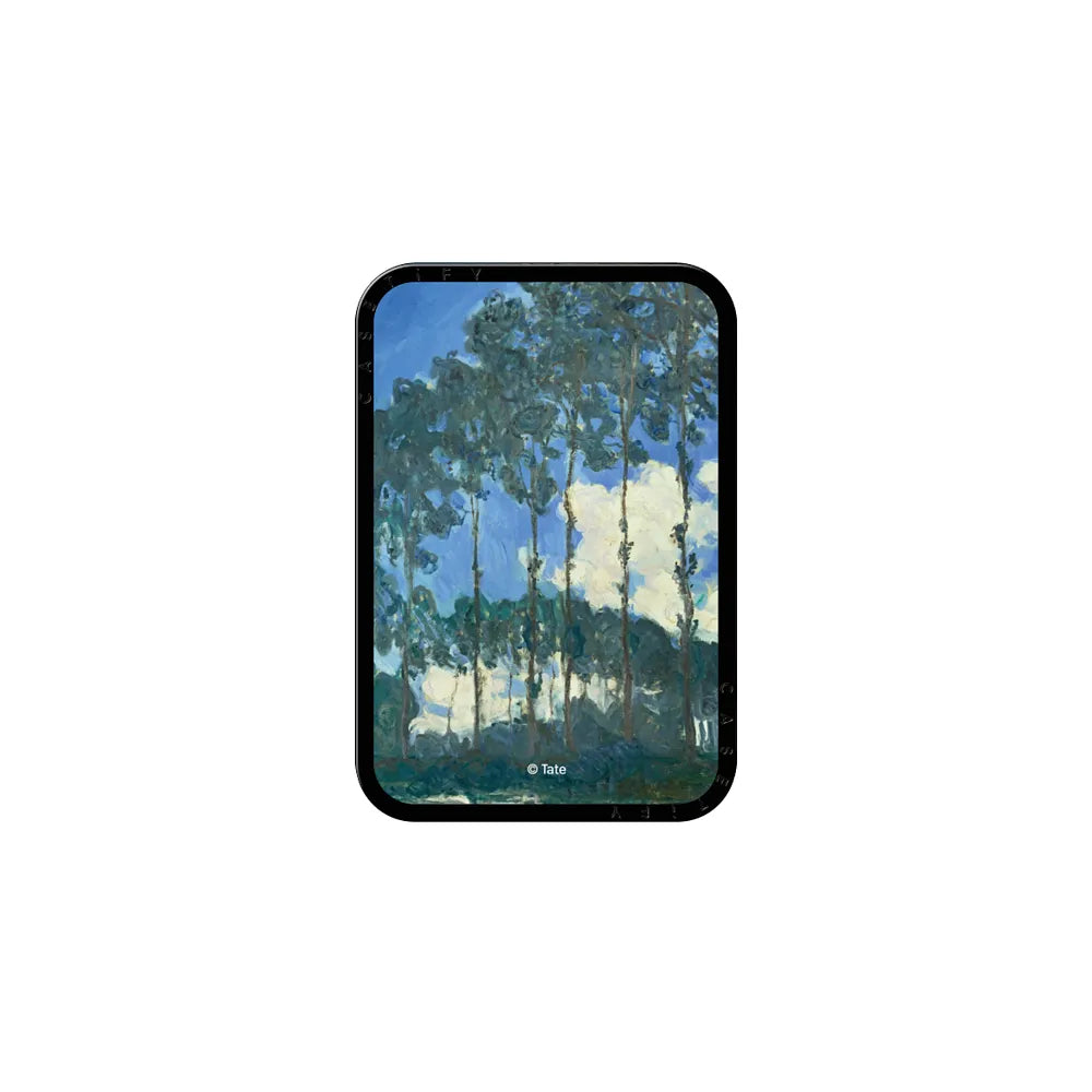 Poplars on the Epte Snappy Cardholder Stand