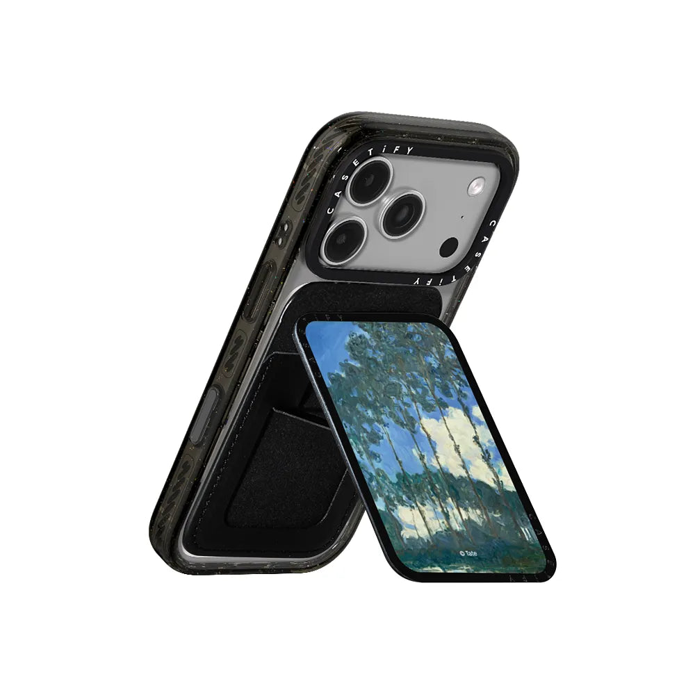 Poplars on the Epte Snappy Cardholder Stand