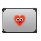 Soft Heart | MacBook Pro 14-inch (M1 - M5) / MacBook Bounce Case / Black | Image 2