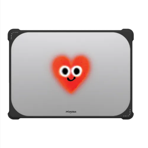 Soft Heart | MacBook Pro 14-inch (M1 - M5) / MacBook Bounce Case / Black | Image 2