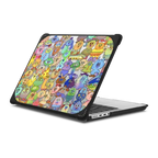 Soft Friends | MacBook Pro 14-inch (M1 - M5) / MacBook Bounce Case / Black | Image 1
