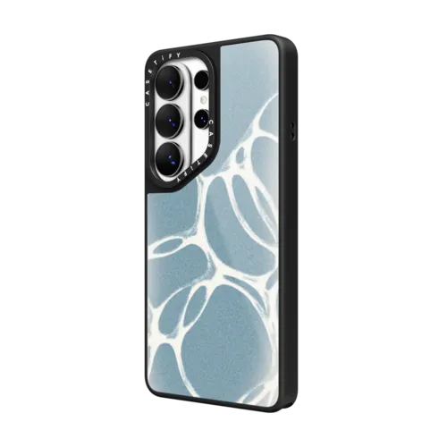 Molecular Bubbles-Blue | Galaxy S26 Ultra / Glaze Magnetic Case / Black | Image 2
