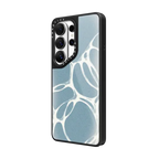 Molecular Bubbles-Blue | Galaxy S26 Ultra / Glaze Magnetic Case / Black | Image 2
