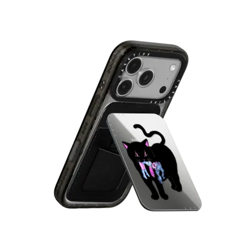 FOREVER TOGETHER | Snappy Cardholder Stand / Snappy Mirror Cardholder Stand MagSafe Compatible / Silver | Image 3