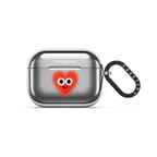 Soft Heart | AirPods Pro 3 / Earbuds Mirror Case / Silver | Image 1