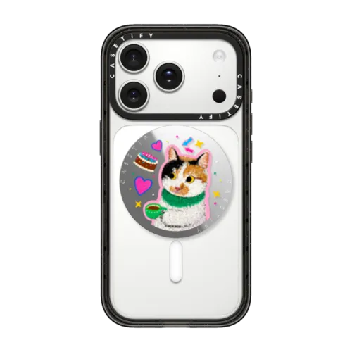 Meow Pal | Snappy Grip Stand / Snappy Mirror Grip Stand MagSafe Compatible / Silver | Image 1