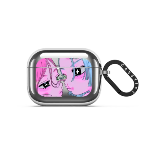 MELT INTO YOU | AirPods Pro 3 / Earbuds Mirror Case / Silver | Image 1