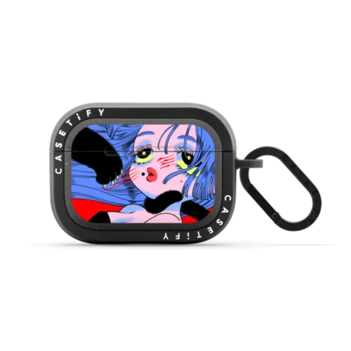 SCRATCH | AirPods Pro 2 / Earbuds Bounce Case / Matte Charcoal | Image 1
