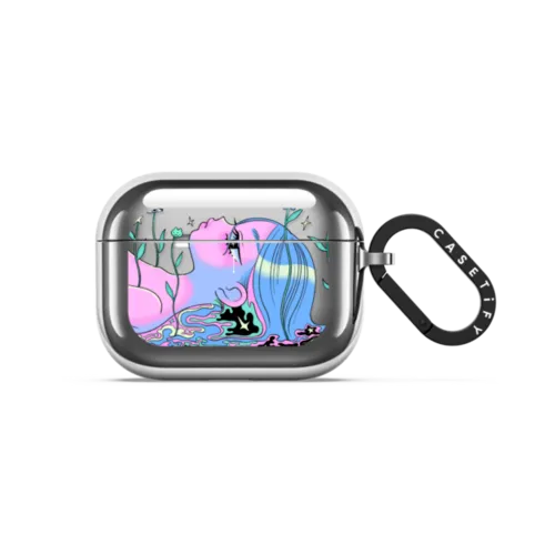 THE SPELL OF LIES | AirPods Pro 3 / Earbuds Mirror Case / Silver | Image 1