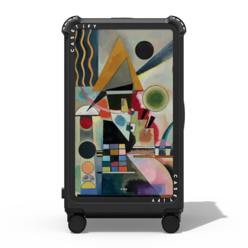 Swinging CHECK-IN TRUNK SUITCASE | 29" Check-In Trunk Suitcase / Bounce Suitcase / Matte Black | Image 1