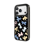 Gingham Bows | iPhone 18 Pro Max / Impact Case MagSafe Compatible - Glossy / Glossy Black | Image 2