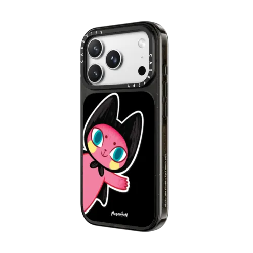 Peekaboo! | iPhone 18 Pro Max / Impact Case MagSafe Compatible - Glossy / Glossy Black | Image 2