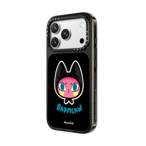 Happy Face | iPhone 18 Pro Max / Impact Case MagSafe Compatible - Glossy / Glossy Black | Image 2