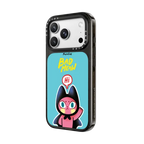 Say Hi! (Blue) | iPhone 18 Pro Max / Impact Case MagSafe Compatible - Glossy / Glossy Black | Image 2