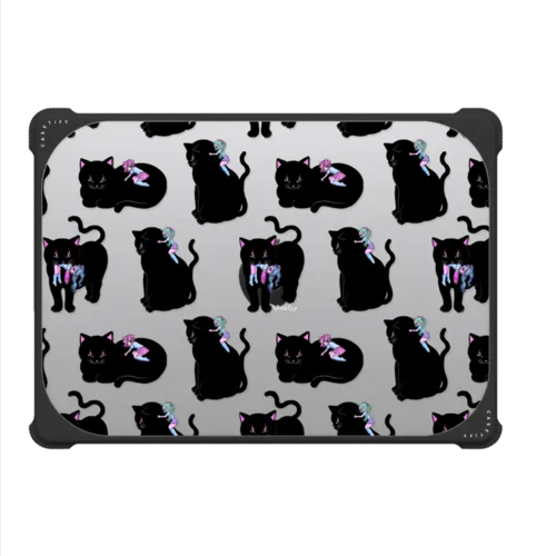 MANY CATS | MacBook Pro 14-inch (M1 - M5) / MacBook Bounce Case / Black | Image 2
