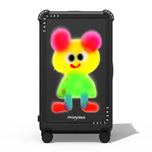 Bertie | 29" Check-In Trunk Suitcase / Bounce Suitcase / Matte Black | Image 1