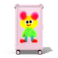 Bertie | 29" Check-In Trunk Suitcase / Bounce Suitcase / Glossy Primrose Pink | Image 1