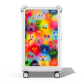 KALEIDOSCOPE | 29" Check-In Trunk Suitcase / Bounce Suitcase / Glossy Cloud White | Image 1