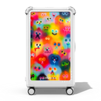 KALEIDOSCOPE | 29" Check-In Trunk Suitcase / Bounce Suitcase / Glossy Cloud White | Image 1