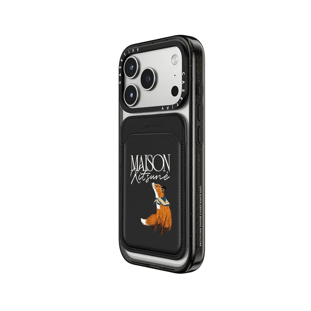 Maison Kitsuné Bandana Fox Snappy Wallet