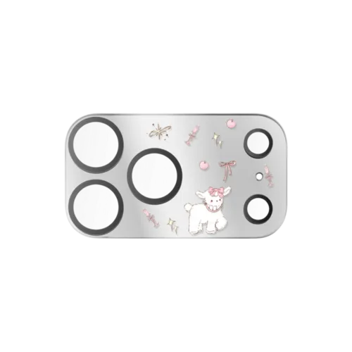 Cozy Springtime | iPhone 17 Pro Max (Lens Protector) / Mirror Camera Lens Protector / Silver | Image 1