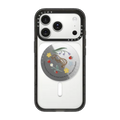 Winnie The Pooh & Friends Embroidered Snappy Grip Stand - Piglet | Snappy Grip Stand / Snappy Mirror Grip Stand MagSafe Compatible / Silver | Image 1