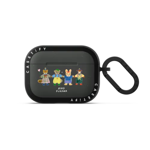 Holding Paws | AirPods Pro 3 / Earbuds Bounce Case / Matte Charcoal | Image 1