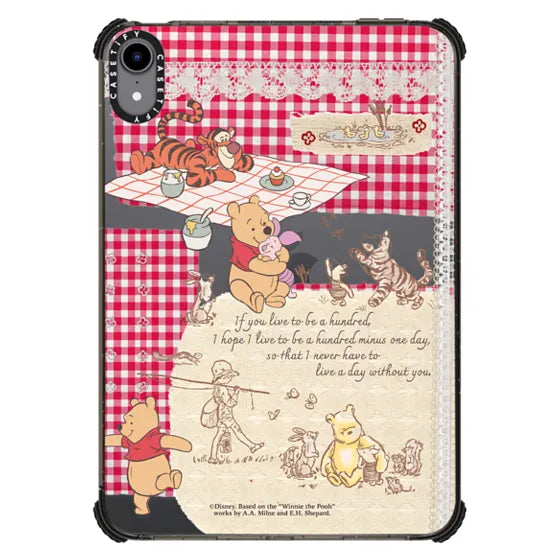 Winnie The Pooh Picnic Collage Tablet Case | Image 1
